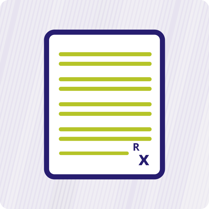 Prescription pad icon
